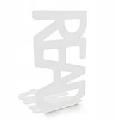 Podpórki do książek - Podpórka do książek Reading Biała 19cm Subtelna - miniaturka - grafika 1