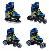 Rolki - Spokey Rolki Łyżworolki wrotki łyżwy 4w1 r.34-37 - miniaturka - grafika 1