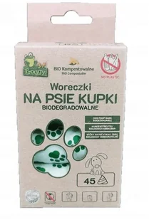 WORKI NA PSIE ODCHODY (KOMPOSTOWALNE I BIODEGRADOWALNE) 3 ROLKI 45 szt - FROGGY - Nawozy ogrodnicze - miniaturka - grafika 2