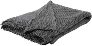 Beliani Koc grafitowy 130 x 180 cm ASAKA - Poduszki ogrodowe - miniaturka - grafika 2