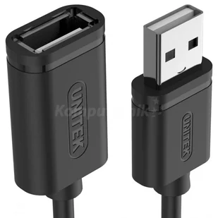 Unitek Przewód przedłużacz USB 2.0 5M Y-C418GBK Y-C418GBK - Kable komputerowe i do monitorów - miniaturka - grafika 5
