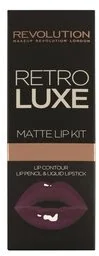 REVOLUTION Retro Luxe Kits Matte Royal MAKE UP REVOLUTION - Pozostałe kosmetyki - miniaturka - grafika 4