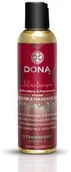 Olejki i świece do masażu - Dona Jadalny olejek do masażu - Dona Kissable Massage Oil Strawberry Soufflé Truskawkowy - miniaturka - grafika 1