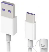 Kable USB - Huawei Oryginalny kabel HL-1289 USB-C TYP-C 3.1 biały bulk HL-1289 - miniaturka - grafika 1