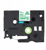 Papier do drukarek - Brother Taśma do TZe-236 12mm 8m Biała TZ-236 - miniaturka - grafika 1