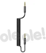 Złącza, przejściówki, adaptery - USAMS USAMS Adapter Spring audio jack 3,5mm SJ256YP01 - miniaturka - grafika 1