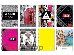 Inter-druk SA Brulion A5/100 KRATKA - Szkolne artykuły papiernicze - miniaturka - grafika 2