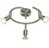 Lampy sufitowe - Brilliant Oświetlenie Loona Lampa w kształcie rondla z reflektorkami LED Żelazo, 3-punktowe G28833/13 - miniaturka - grafika 1