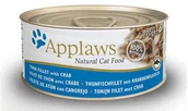 Mokra karma dla kotów - Applaws mokra karma dla kota Tuna Fillet & Crab 24 x 70g - miniaturka - grafika 1