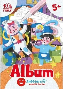 Sabbiarelli Sabbiarelli - Album do Kolorowania Magicznym Piaskiem, kim Zostać w Przyszłości, 5l+ - Zabawki kreatywne Sabbiarelli Sabbiarelli - Album do Kolorowania Magicznym Piaskiem, kim Zostać w Przyszłości, 5l+ - Zabawki kreatywne - miniaturka - grafika 2