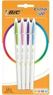 Artykuły biurowe - BiC Długopis Cristal Bicolor Up mix 4 kolory - miniaturka - grafika 1