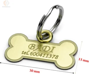 Eminence Identyfikator dla psa w kształcie kości IP-2 - Odblaski i adresówki - miniaturka - grafika 2