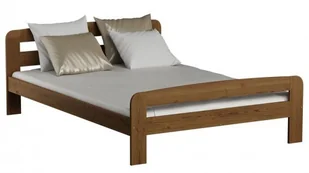 Magnat Meble Łóżko sosnowe Klaudia 120x200 DĄB - Łóżka Magnat Meble Łóżko sosnowe Klaudia 120x200 DĄB - Łóżka - miniaturka - grafika 1