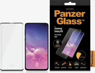 PanzerGlass Szkło hartowane do Samsung Galaxy S10 czarne 7185 - Szkła hartowane na telefon - miniaturka - grafika 2