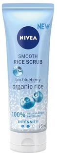 Nivea Rice Scrub Smooth Peeling ryżowy z Bio Borówkami 75ml SO_106454 - Peelingi i scruby do twarzy - miniaturka - grafika 2
