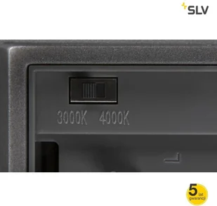Spotline SLV ESKINA FRAME WL zewnętrzna oprawa ścienna LED podwójna kolor antracytowy przełącznik CCT 3000/4000 K 1004748 - Lampy ogrodowe - miniaturka - grafika 5