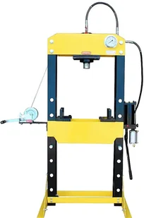 443 DOSTAWA GRATIS! 44358875 Prasa hydrauliczna pneumatyka ruchomy tłok regulowany stół siła nacisku 40 T) 58875-uniw - Prasy - miniaturka - grafika 2