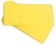 Przekładki do segregatorów - Elba 400014010 paski oddzielające Duo, neutralny pod względem emisji, 240 X 105 MM, 160 G/M karton, 60 notatniki Rexel Advance posiadają, żółty 400014010 - miniaturka - grafika 1