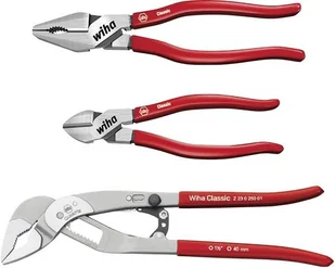Wiha Zestaw szczypiec nastawialnych 26853 3 szt Classic Z 99 0 002 01 - Kombinerki i obcęgi - miniaturka - grafika 2