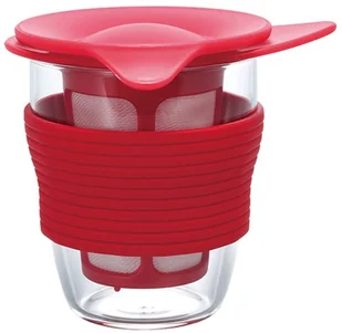 Hario Handy Tea Maker - Czerwony 200ml HDT-M-R - Zaparzacze i kawiarki - miniaturka - grafika 2