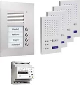 Domofony - TCS prepack ta zaawansowana seria udostępnia potęgę funkcjonalności istniejących hybrydowych 4 przycisków Up, ppuf04 EN/02 - miniaturka - grafika 1