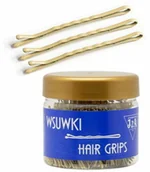 Pozostałe akcesoria fryzjerskie - Iza 335/G wsuwki karbowane kulki 5cm 500g beż 335/G - miniaturka - grafika 1