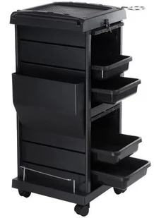 Barbiero Pomocnik fryzjerski z żaluzją NG-ST006 Czarny NG-ST006 - Meble fryzjerskie - miniaturka - grafika 3