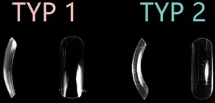 ELISIUM Elisium Zestaw MAXI Flexy Gel z Formami Quick Shape Typu 1 - Zestawy do manicure i pedicure - miniaturka - grafika 10