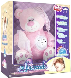 madej MIŚ ŚPIOSZEK Z PROJEKTOREM RÓŻOWY ŚPIEWA KOŁYSANKI ŚLICZNY - Projektory dla dzieci - miniaturka - grafika 3