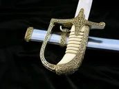 Repliki - broń - Płatnerze hiszpańscy Ekskluzywna szabla polska oficerska wz1921/22 z pochwą Virtuti Militari treningowa PS-13 PS-13 - miniaturka - grafika 1