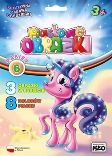 Niko Piaskowe obrazki Pakiet 6 - Zabawki kreatywne - miniaturka - grafika 2