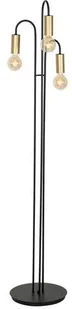 Lampa stojąca Aidan, 3-punktowa, czarna/mosiądz - Lampy stojące - miniaturka - grafika 2