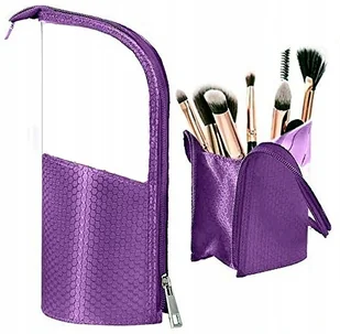 Etui na pędzle organizer kosmetyczka podróżna - Kosmetyczki, organizery i kuferki - miniaturka - grafika 7