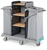 Pozostałe urządzenia czyszczące - TTS TTS GREEN Hotel 945 - wózek hotelowy do sprzątania 0H003945- GH945 - miniaturka - grafika 1