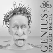 Artykuły biurowe - Mustard Genialny stojak na spinacze - miniaturka - grafika 1