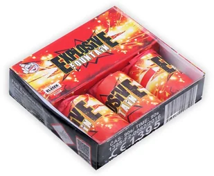 Klasek Crackling Explosive Fountain F10E - 3 sztuki - Pirotechnika i fajerwerki - miniaturka - grafika 2