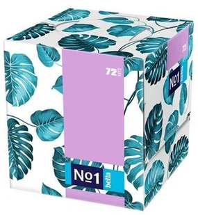 Bella Chusteczki kosmetyczne No1 72 szt. Kartonik żółta monstera |   BE-042-K072-002 - Chusteczki higieniczne - miniaturka - grafika 2