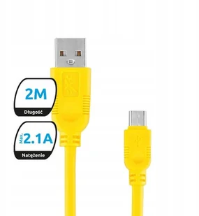 EXC Kabel USB 2.0 eXc WHIPPY USB A M micro USB B M 5-pin 0,9m czarny KKE0KKBU0010 - Kable USB - miniaturka - grafika 10