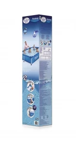Bestway 56401 Steel propool 221 x 150 x 43 cm, ramie stalowej Pool, niebieski - Baseny ogrodowe - miniaturka - grafika 3