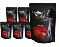 Mokra karma dla kotów - Dolina Noteci dla Kota Sterilised DANIE Z WOŁOWINY Zestaw Saszetek 85g x 10 ZEST-DNP-KOT-85-W-10 - miniaturka - grafika 1
