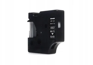 Dymo JetWorld Taśma D1 Biały na Czarnym 9mm x 7m LM100 LM100Plus LM100Series LM120P LM280 LM300 LM350 LM350D LM350Series LM360D LM400 LM420P LM450 JWT-D40921N - Etykiety do drukarek - miniaturka - grafika 3