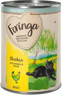 Feringa Feringa Single Meat Menu 6 x 410 g Łosoś z ziemniakiem i pietruszką - Mokra karma dla kotów Feringa Feringa Single Meat Menu 6 x 410 g Łosoś z ziemniakiem i pietruszką - Mokra karma dla kotów - miniaturka - grafika 1