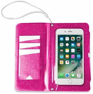 Celly Plashwallet, odporny na zachlapanie, uniwersalny uchwyt do 6,2 cala SPLASHWALL18PK - Etui i futerały do telefonów - miniaturka - grafika 2
