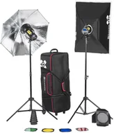 Lampy studyjne - Quadralite zestaw Move X 400 kit (4891) - miniaturka - grafika 1