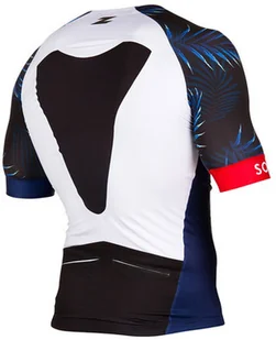 Zerod Koszulka triathlonowa męska RACER TT SINGLET the island - Koszulki sportowe męskie - miniaturka - grafika 2