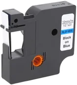 Etykiety do drukarek - Dymo Zamiennik taśmy D1 45016 12mm niebieska/czarny - miniaturka - grafika 1