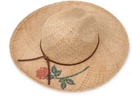 Czapki damskie - Brixton kapelusz damski JENNA FEDORA Tan - miniaturka - grafika 1