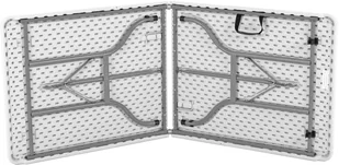 Home&Garden Zestaw cateringowy stół 180 cm + 2 ławki 436526 - Meble ogrodowe - miniaturka - grafika 3
