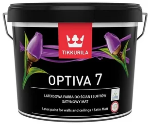 Tikkurila Optiva 7 Satin Matt 9l - Farby zewnętrzne - miniaturka - grafika 2