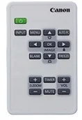 Akcesoria do projektorów - Canon LV-RC08 pilotem zdalnego sterowania zapewnia LV-S300/X300/WX300/X300ST/WX300ST/X320/WX320/x310st/WX310ST-LX MW500/MU500 0029C001 - miniaturka - grafika 1